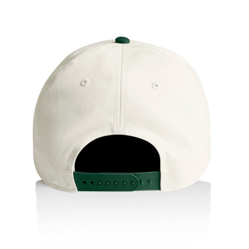 Two Tone Winnie Cap (Nude/Green)