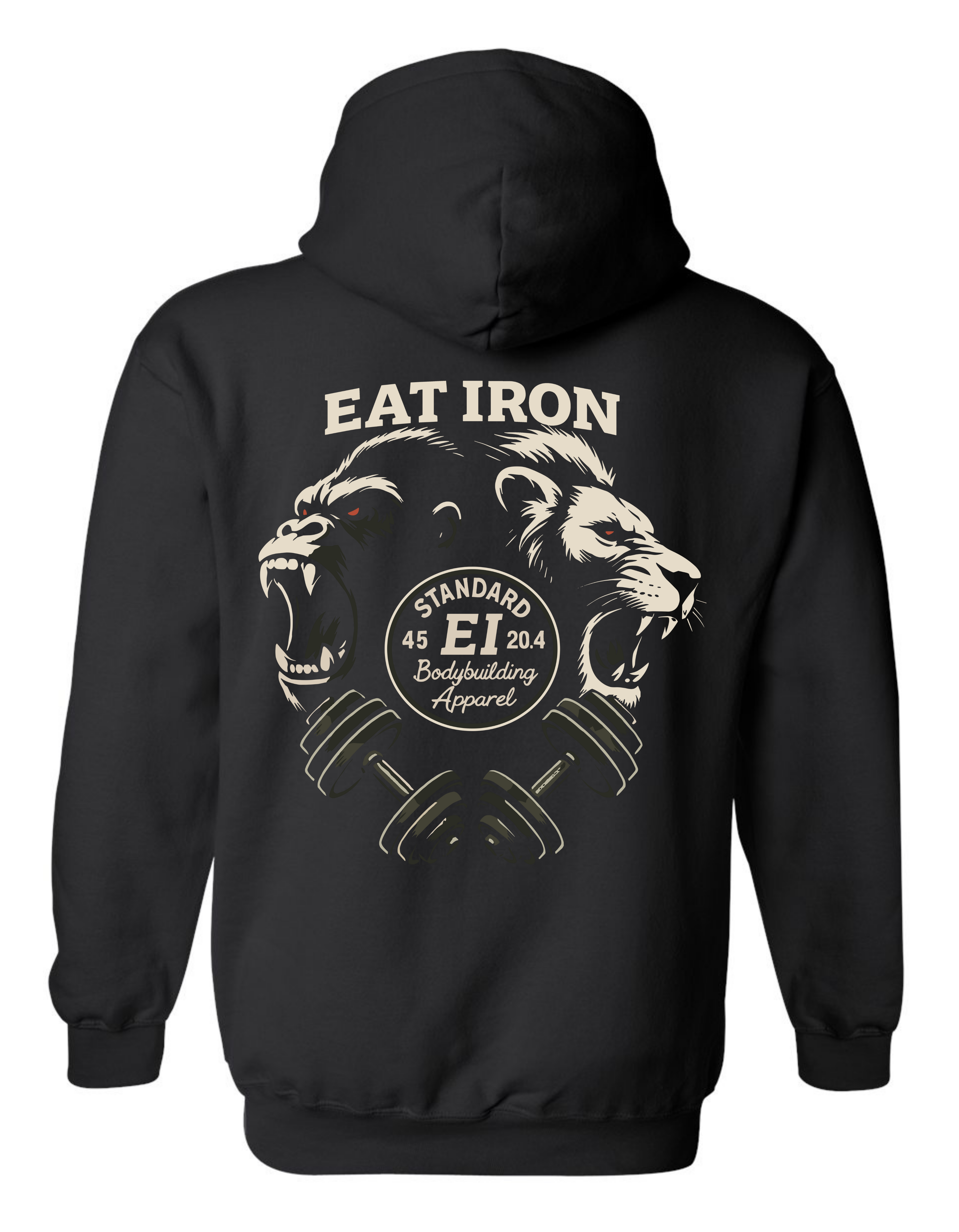 Eat Iron Animal Hoodie