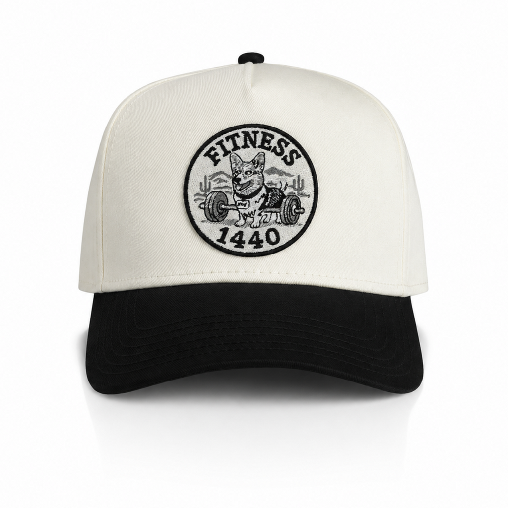 Two Tone Winnie Cap (Nude/Black)