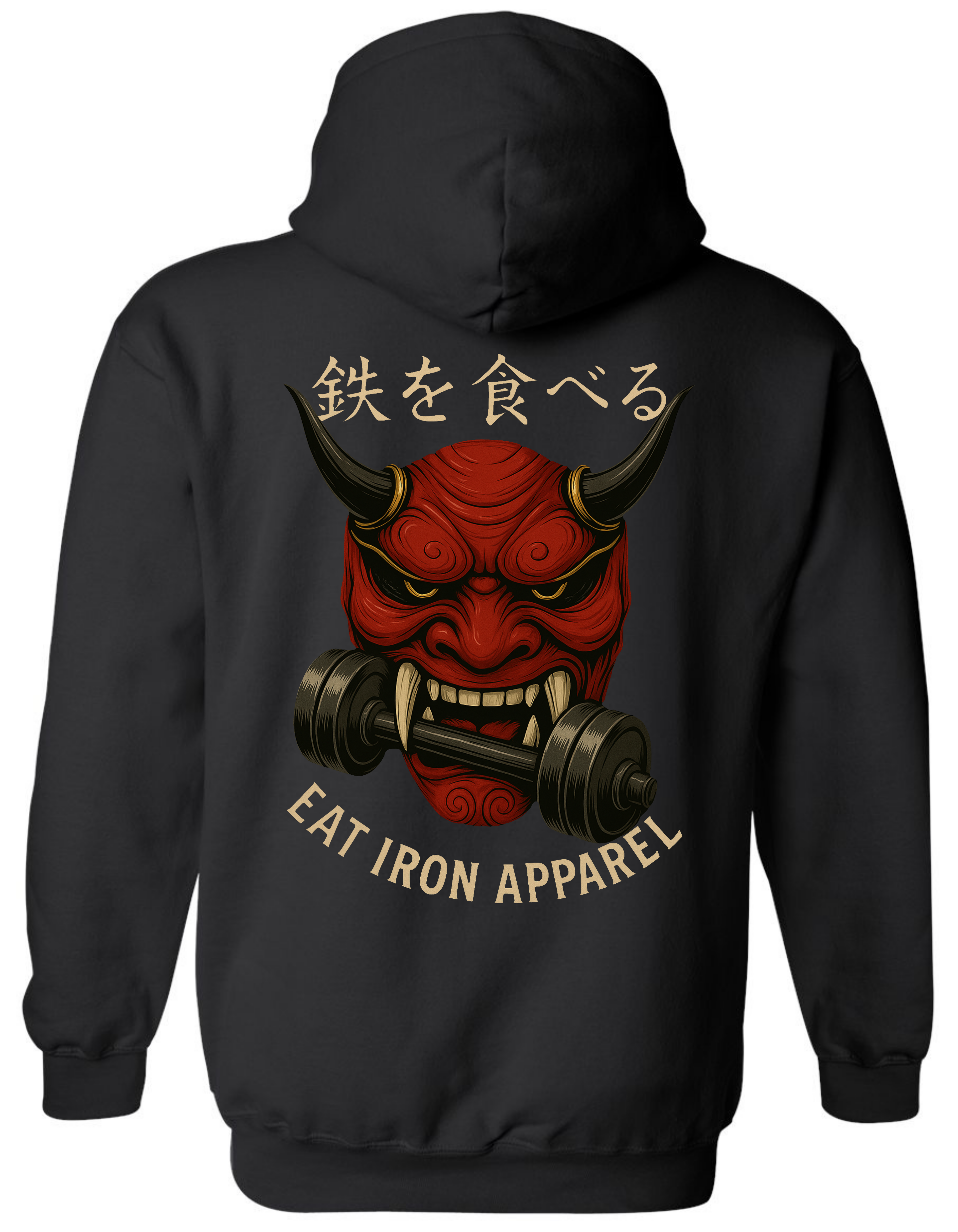 Eat Iron "Oni" Mask Hoodie