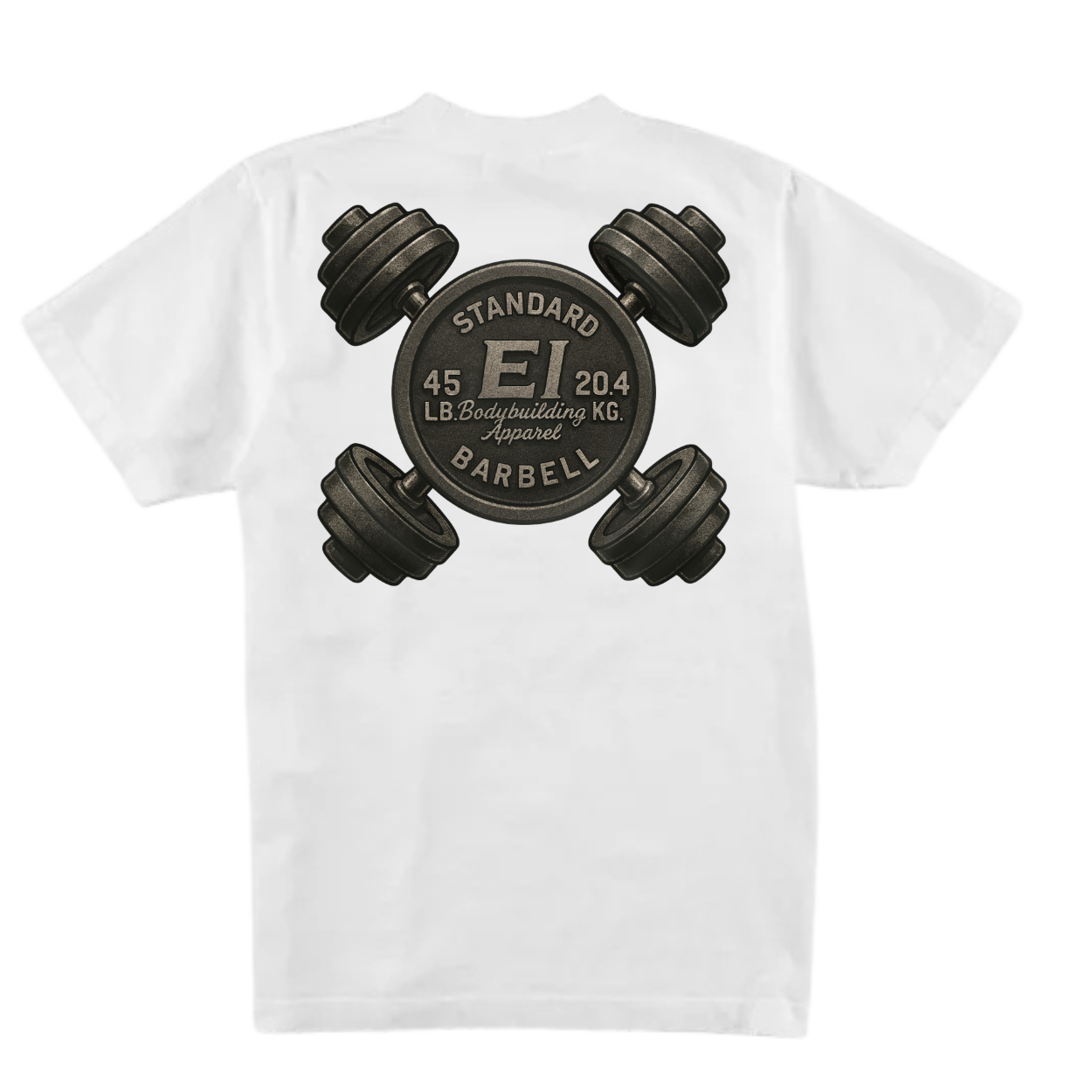 Barbell Cross - Oversized Fit Tee Shirt